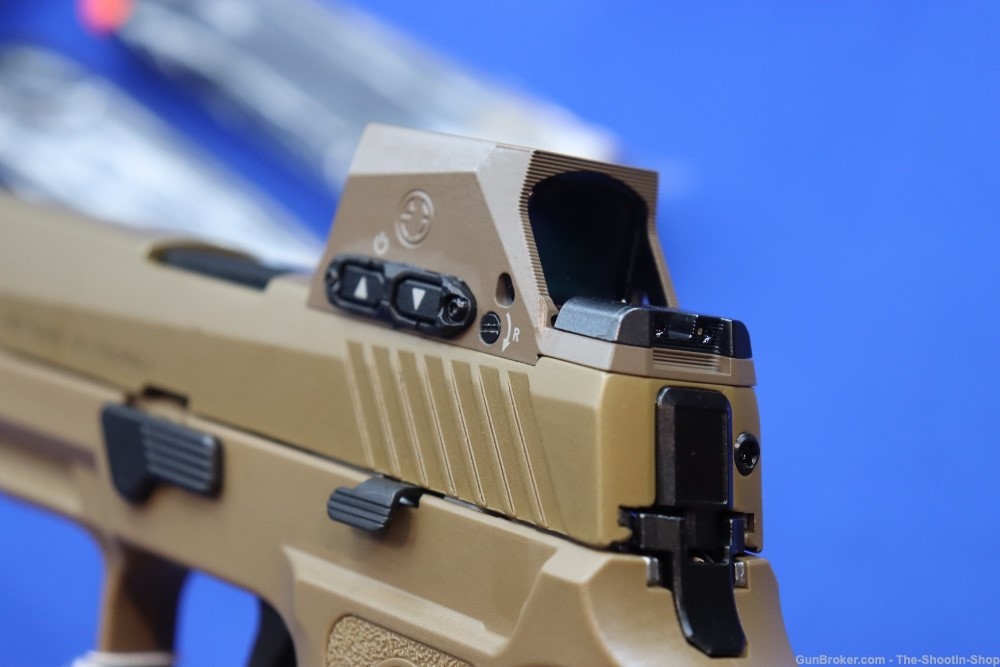 Sig Sauer Model M17X Pistol w/ ROMEO M17 Optic 9MM 21RD Mags FDE M17 X NEW-img-24
