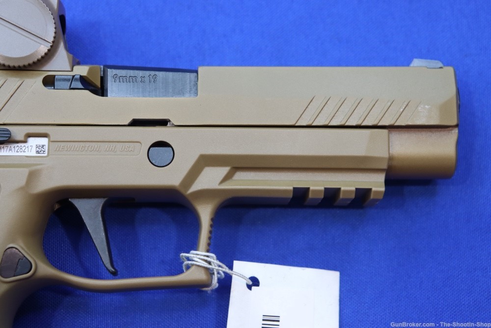 Sig Sauer Model M17X Pistol w/ ROMEO M17 Optic 9MM 21RD Mags FDE M17 X NEW-img-7