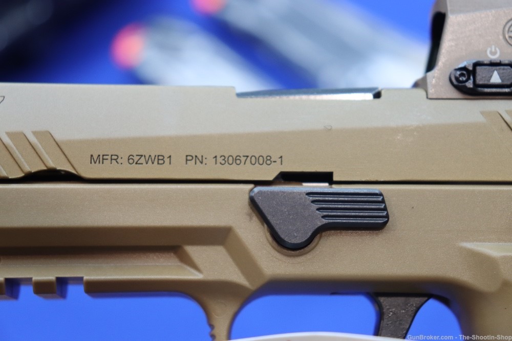 Sig Sauer Model M17X Pistol w/ ROMEO M17 Optic 9MM 21RD Mags FDE M17 X NEW-img-22