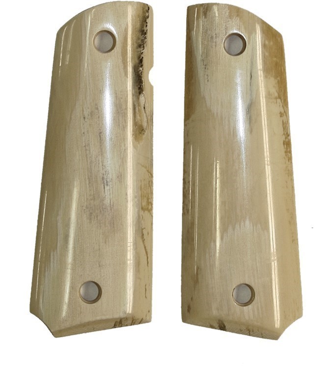 Colt 1911 Siberian Mammoth Ivory Grips-img-0