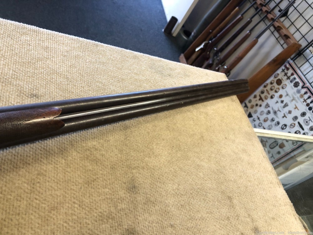 MANHATTAN ARMS CO 10 GAUG DAMASCUS 32" BARREL EXTERNAL HAMMERS -img-6