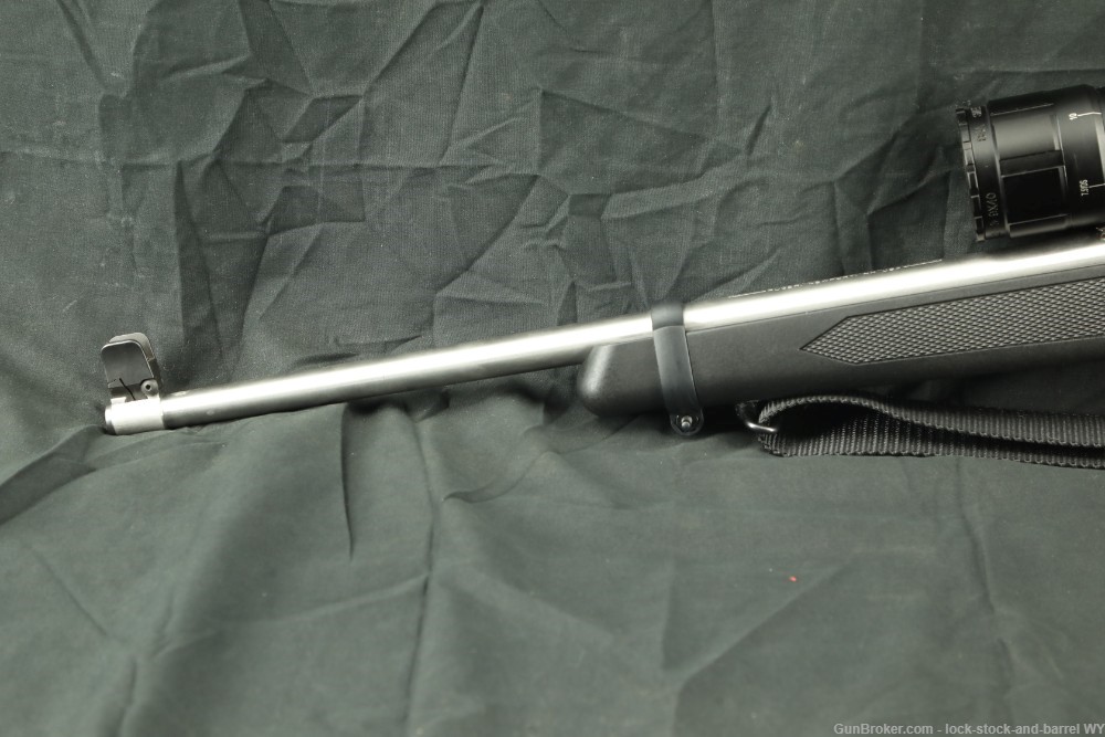 Sturm Ruger 10/22 Stainless Synthetic 18.5” 22LR Rimfire Rifle w/ BSA Scope-img-9