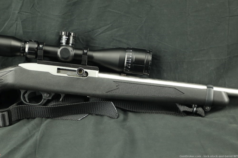 Sturm Ruger 10/22 Stainless Synthetic 18.5” 22LR Rimfire Rifle w/ BSA Scope-img-6