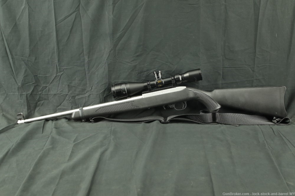 Sturm Ruger 10/22 Stainless Synthetic 18.5” 22LR Rimfire Rifle w/ BSA Scope-img-8