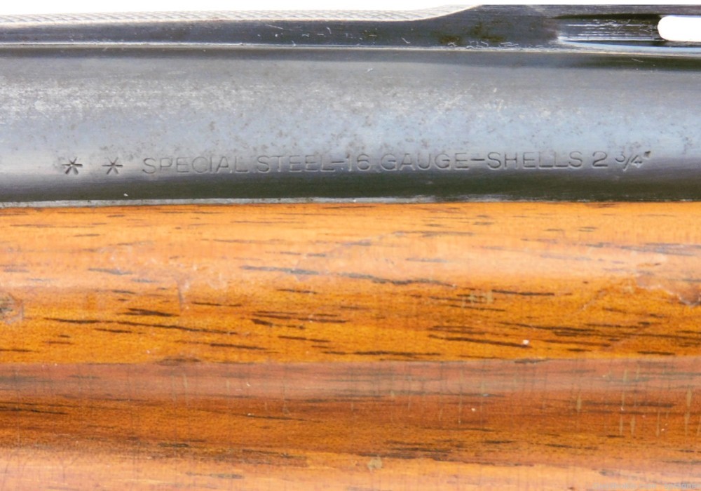 Browning A5 SweetSixteen SemiAutomatic Shotgun 27.5" 16 GA Belgium MFG 1963-img-10