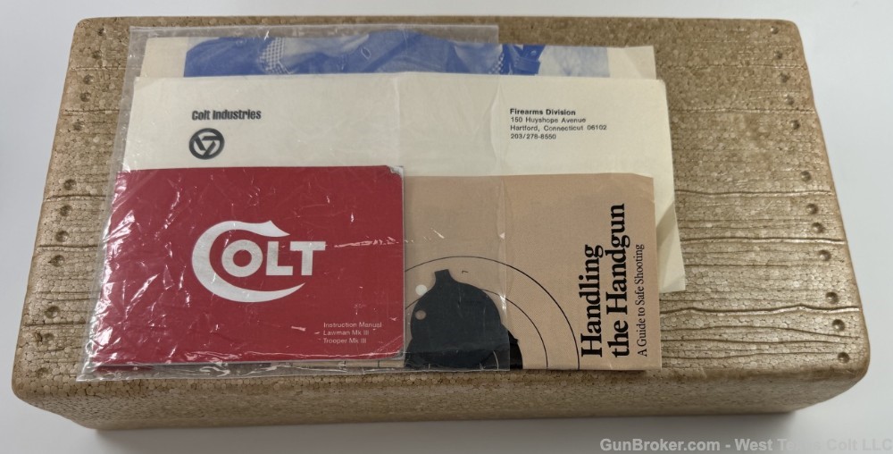 Colt Trooper MKIII 1973 Production 4" Beautiful Condition In The Box-img-25