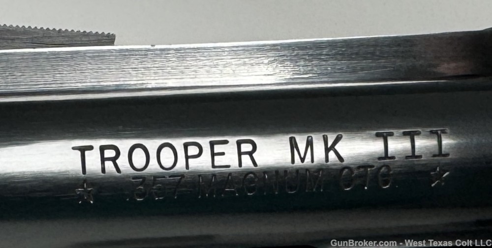 Colt Trooper MKIII 1973 Production 4" Beautiful Condition In The Box-img-10