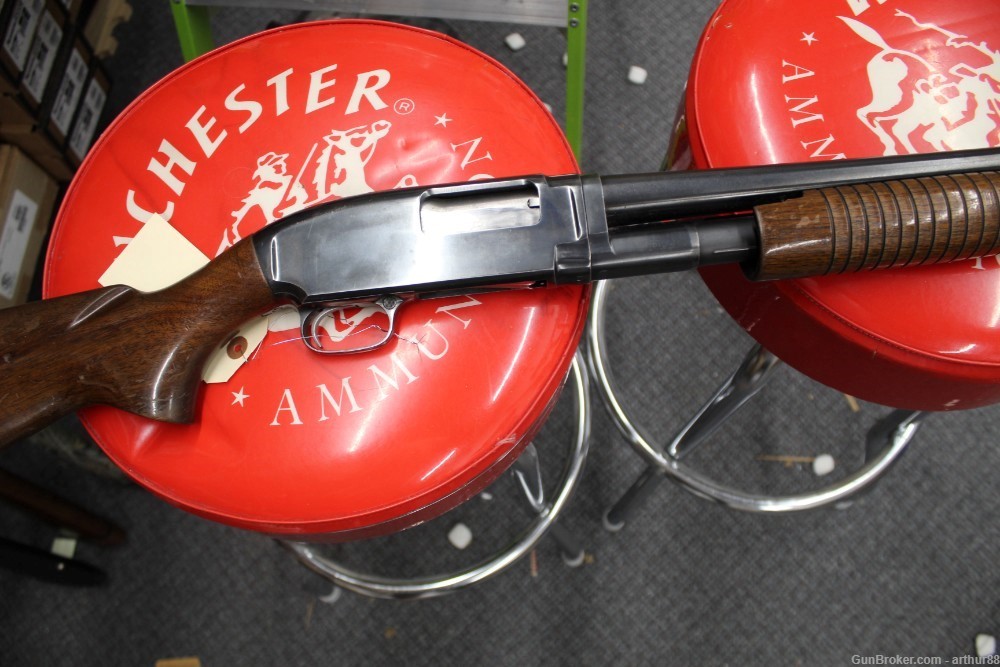 WINCHESTER 12 WITH 30 INCH BARREL AND FULL CHOKE NO RESERVE-img-0
