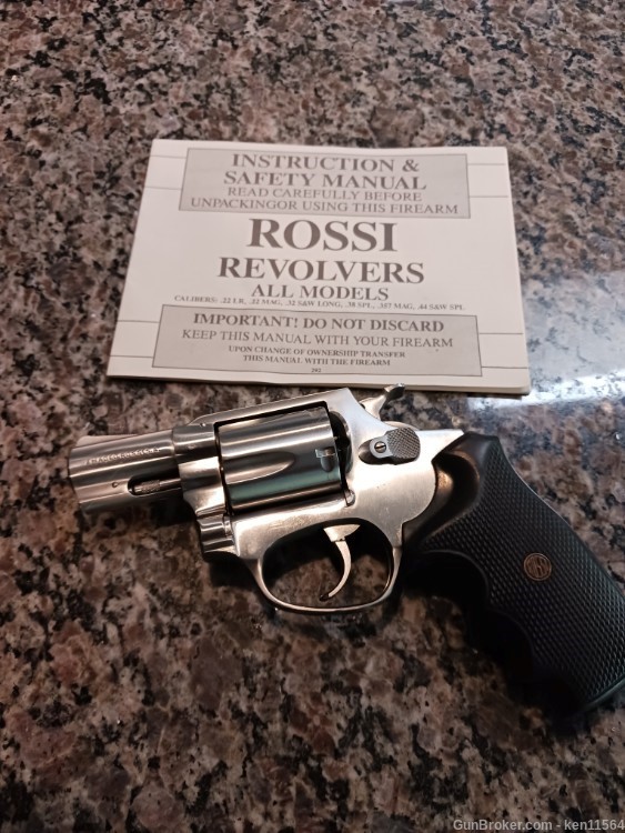 ROSSI 38 SPECIAL MODEL M88 2 INCH STAINLESS 5 SHOT-img-0