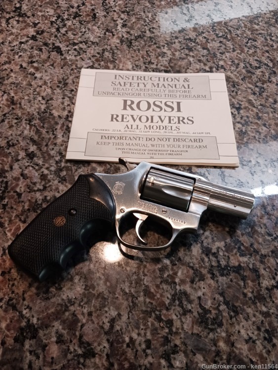 ROSSI 38 SPECIAL MODEL M88 2 INCH STAINLESS 5 SHOT-img-1