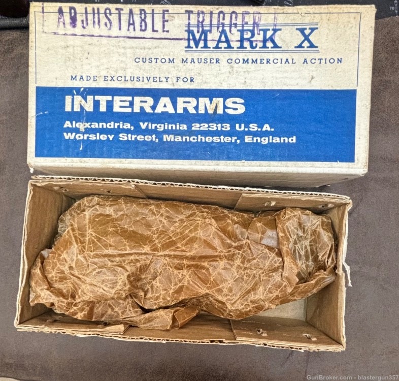 Interarms Mark X commercial Mauser action custom NIB-img-2