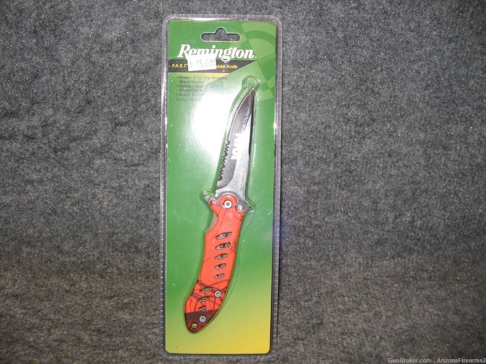 Remington F.A.S.T. NRA folding knife NEW!!-img-0