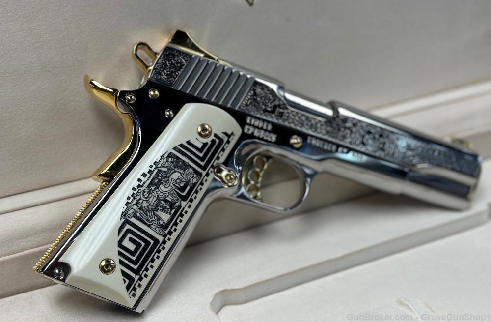 Kimber "AZTEC TEMPLE"  STS II .38 Super Stainless 5" Custom -img-6