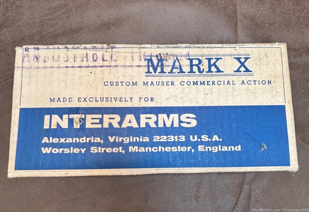 Interim’s Mark X commercial Mauser action NIB-img-1