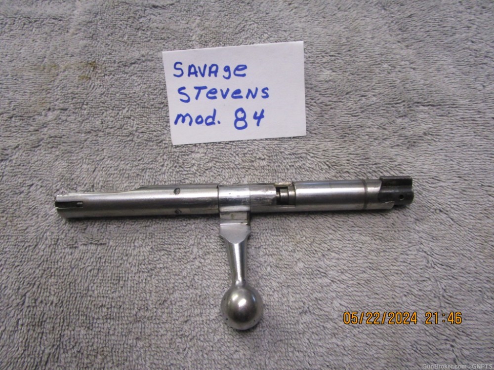 Savage Stevens bolt for a model 84 .22 caliber.-img-1