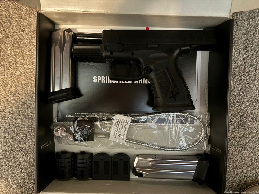 Collectable Springfield XDM Elite Compact, Optic ready, 14 rds mags.-img-1