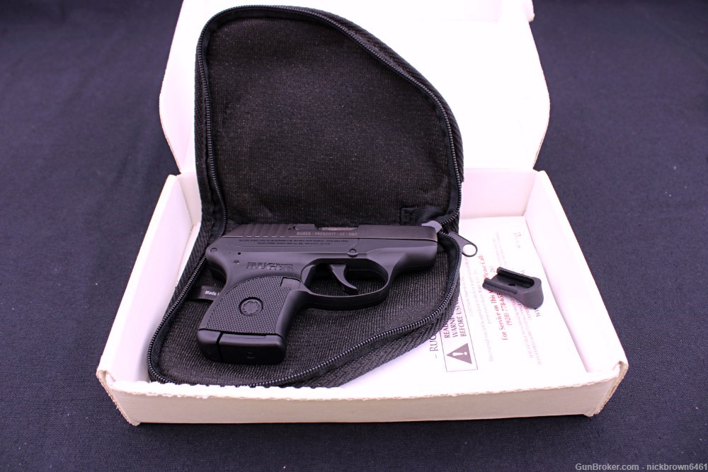 PRE-OWNED RUGER LCP .380 ACP 2.75” BBL 6+1 CAP BLACK FACTORY BOX 3701-img-2