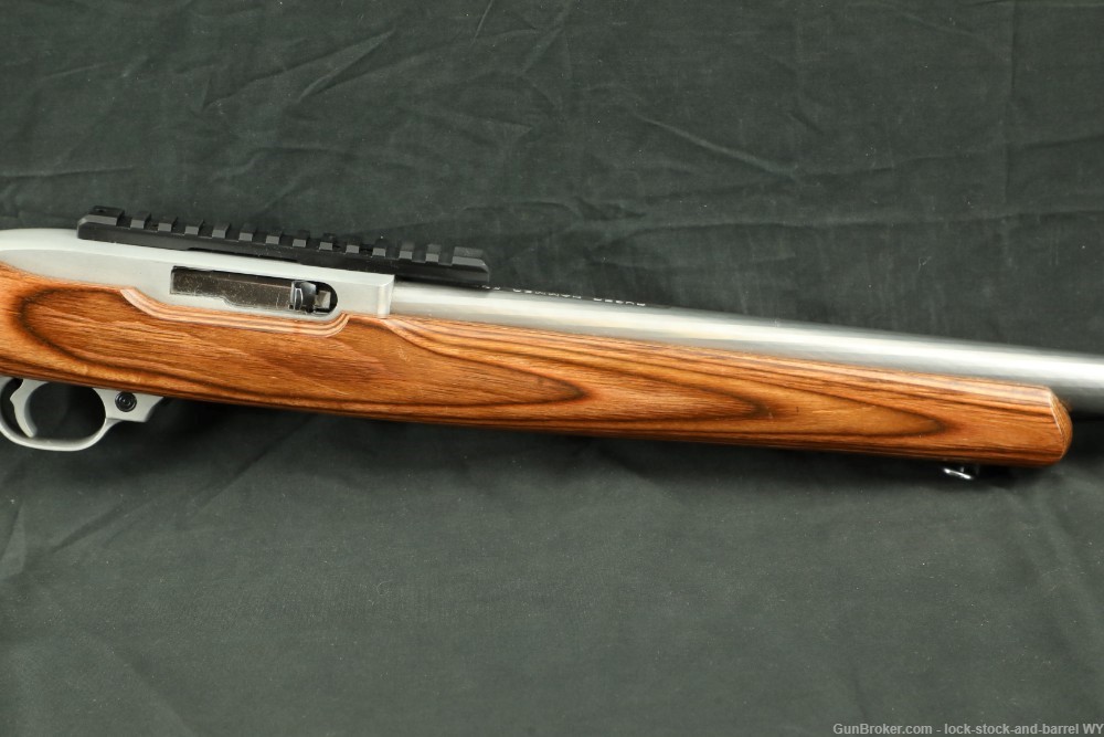 Ruger 10/22 Stainless Target 22LR Rimfire Rifle 16” Bull Barrel MFD 1999-img-5