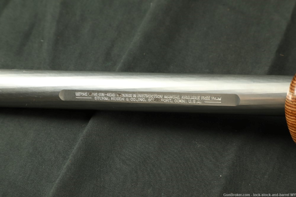 Ruger 10/22 Stainless Target 22LR Rimfire Rifle 16” Bull Barrel MFD 1999-img-26