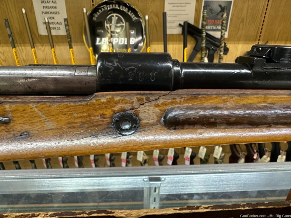 1918 German Amberg Gewehr 98 8mm Mauser Sporterized -img-3