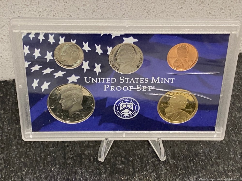 Beautiful 2003 United States Mint Proof Set-img-0