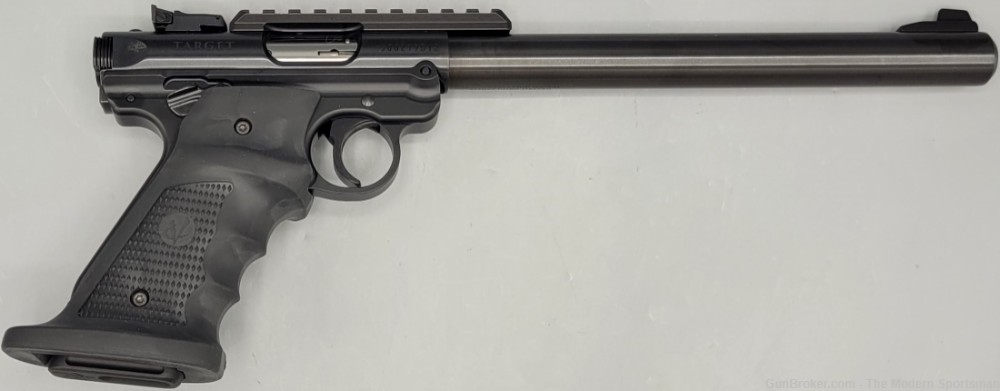 Ruger Mark IV Target .22LR 10" Semi Auto Rimfire Pistol Black .22 LR 10+1-img-1