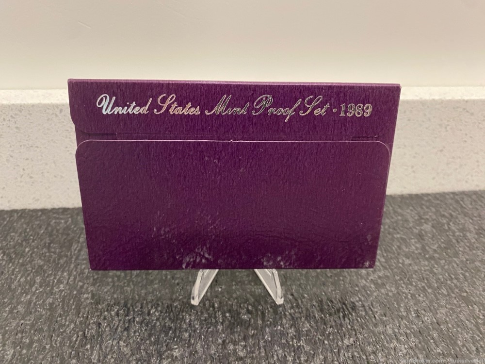 Beautiful 1989 United States Mint Proof Set with COA-img-0