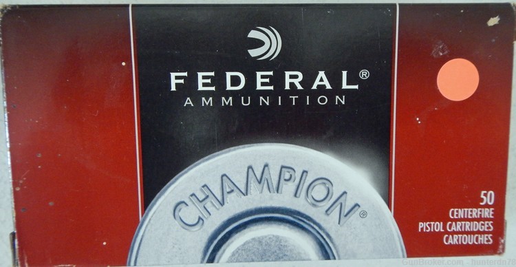 Federal Champion 45 Auto, 45 ACP, 230 gr. FMJ, Aluminum & Brass. 200 rds.-img-1
