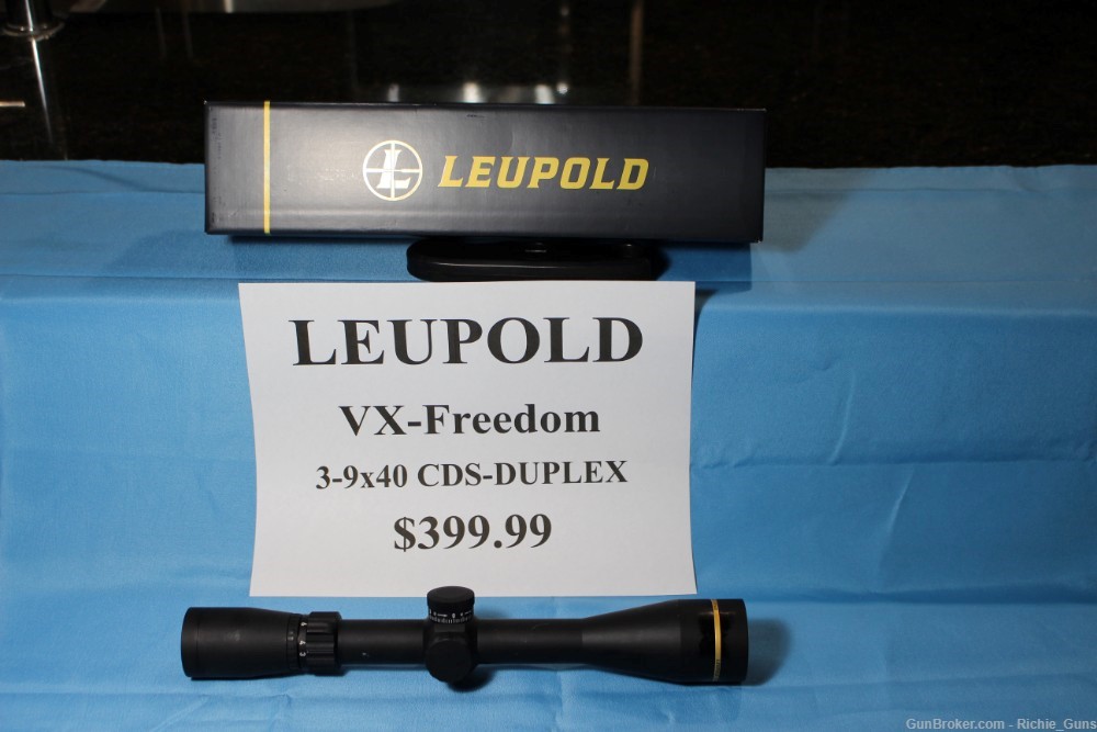 Leupold VX-Freedom Rifle Scope As New In Box-img-0