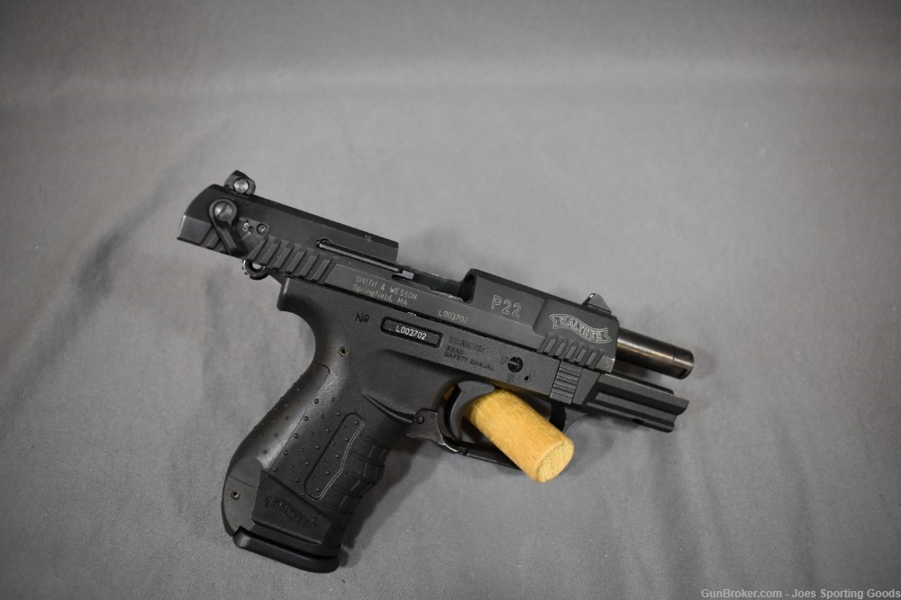 Walther P22 - .22LR Semi-Automatic Pistol w/ 3.5" Barrel & 2 Magazines-img-12