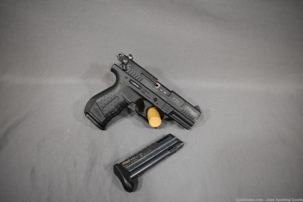 Walther P22 - .22LR Semi-Automatic Pistol w/ 3.5" Barrel & 2 Magazines-img-0