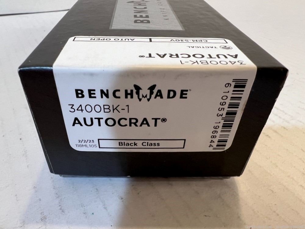 Benchmade 3400BK-1 Autocrat AUTO OTF Knife OD Green G10 Handles  #2-img-4