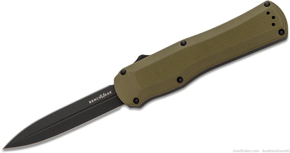 Benchmade 3400BK-1 Autocrat AUTO OTF Knife OD Green G10 Handles  #2-img-0