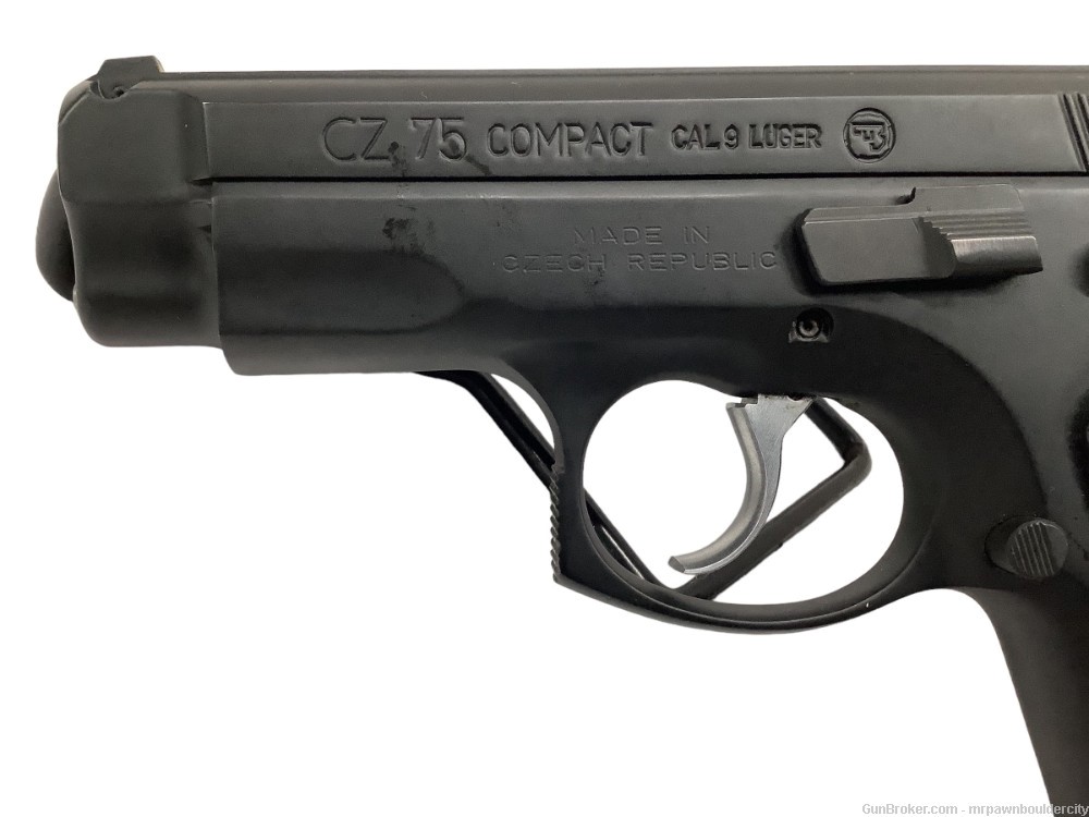 CZ-USA CZ 75 Compact Semi Auto 9mm Pistol VERY GOOD! -img-2