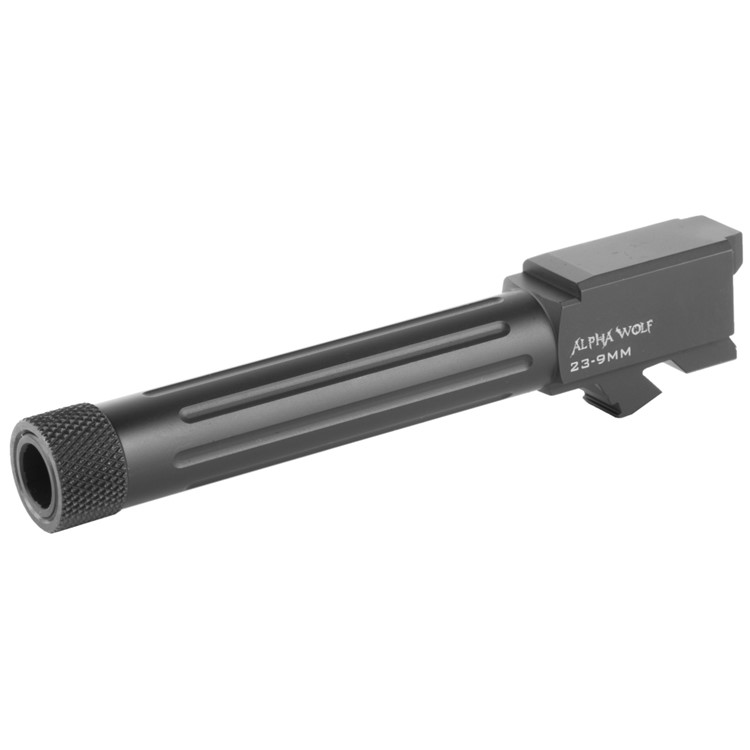 LONE WOLF AlphaWolf Barrel For M/23&32 Conversion to 9mm Threaded 1/2 x 28-img-1