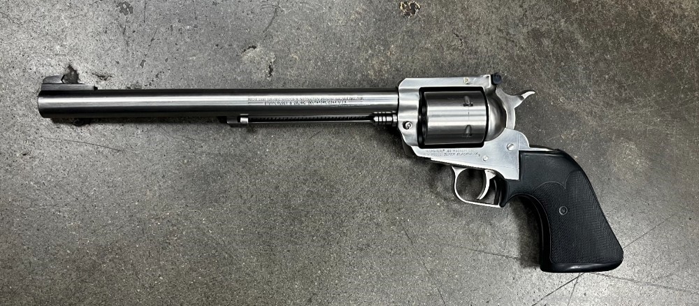 RUGER New Model Super Blackhawk 44 Magnum with 10 1/2 In Barrel, Mfg 1985-img-3