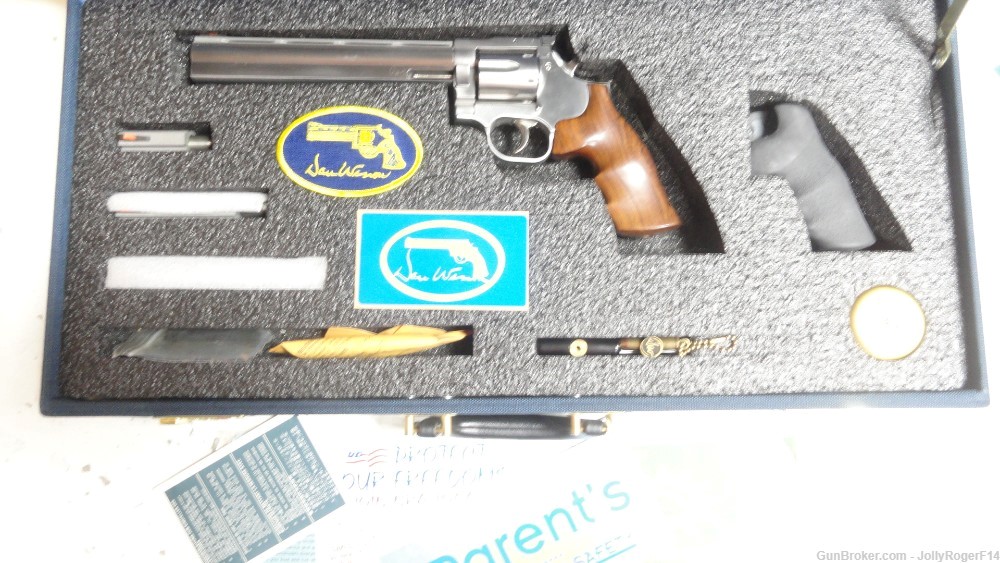 Dan Wesson Pistol Pack II 357 First Issue w/4 MATCHING Barrel/Original Case-img-0