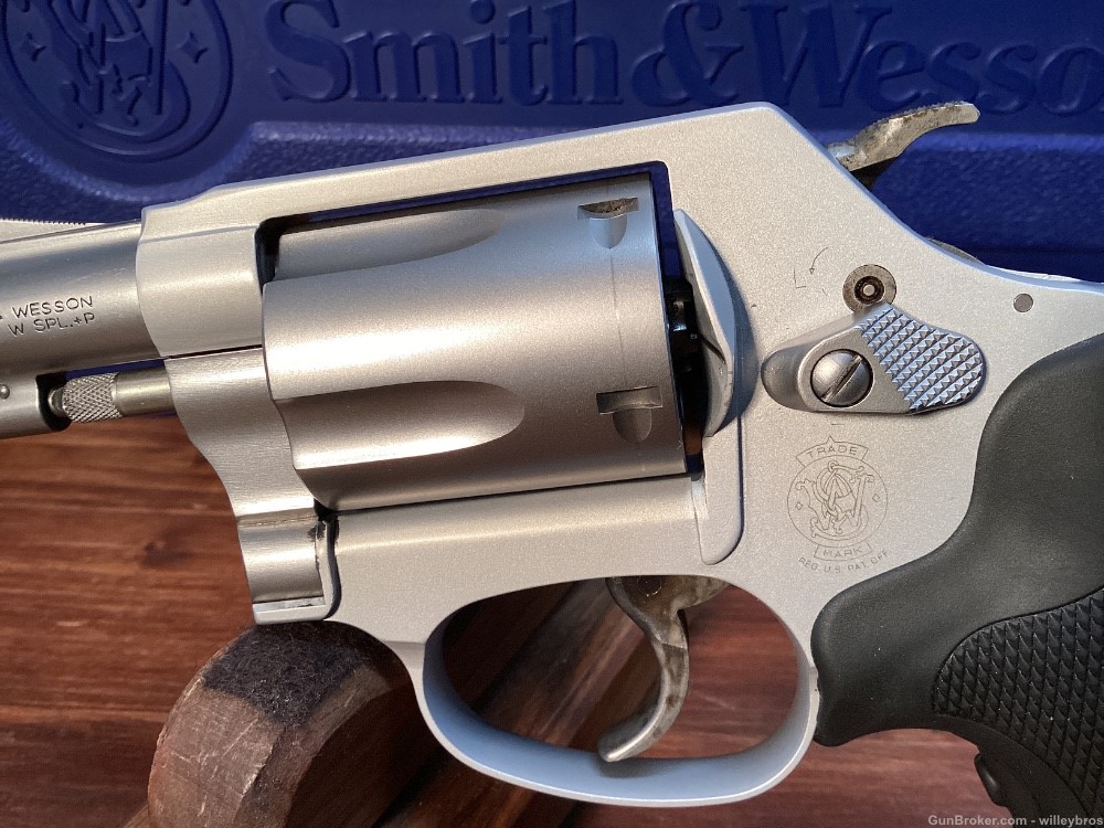 Smith and Wesson 637-2 .38 Spl 2” w/ Case and Laser Grip-img-3