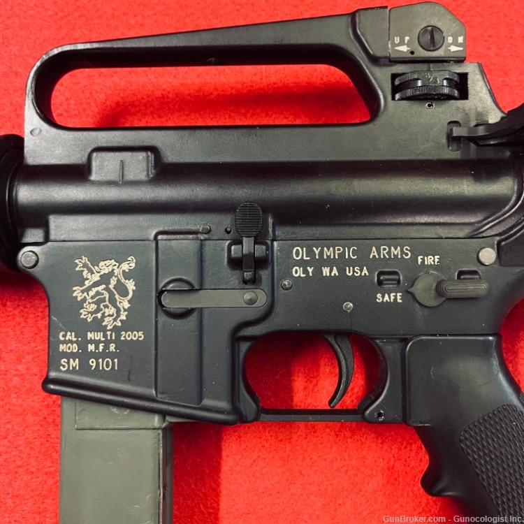 Olympic Arms 9mm AR Carbine PCC AR15-img-1