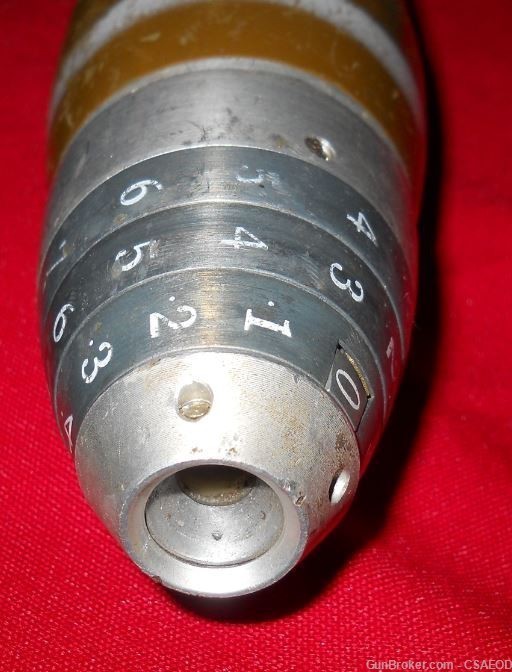 CHINESE VIETNAM DATED 60mm PHOSPHORUS INCENDIARY ILLUM  MORTAR -img-2