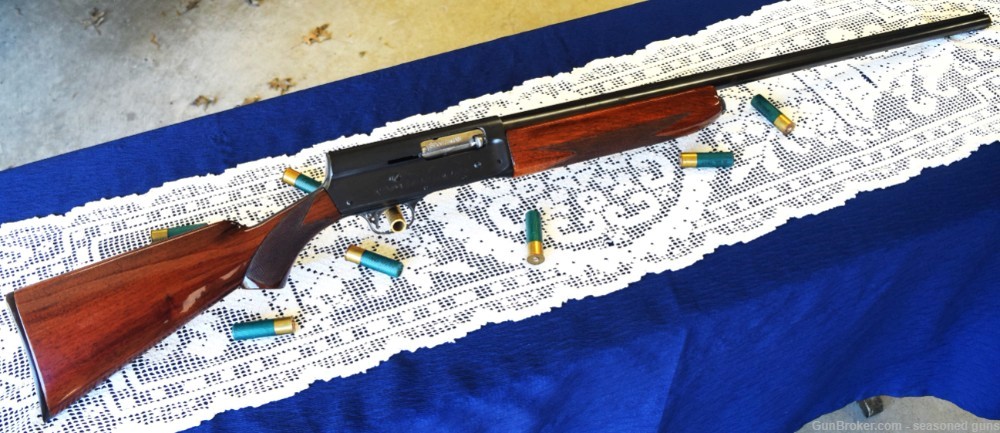 EXTREMELY NICE! 20 GA REMINGTON MODEL 11 SOLID RIB SPORTSMAN SemiAuto XTRAS-img-0