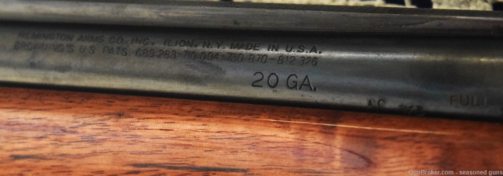 EXTREMELY NICE! 20 GA REMINGTON MODEL 11 SOLID RIB SPORTSMAN SemiAuto XTRAS-img-13