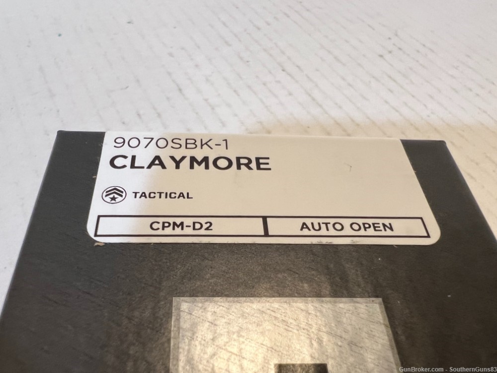 Benchmade 9070SBK-1 Claymore AUTO Combo Blade Ranger Green #9-img-4