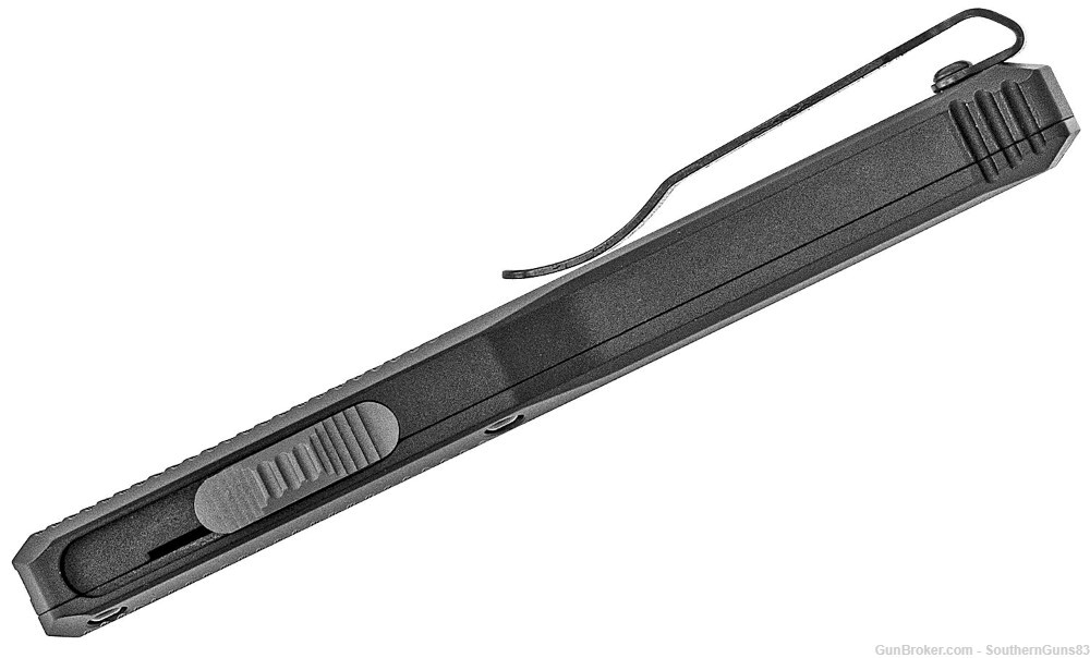 Benchmade 4600DLC Phaeton AUTO OTF Knife Black Aluminum Handles #11-img-3
