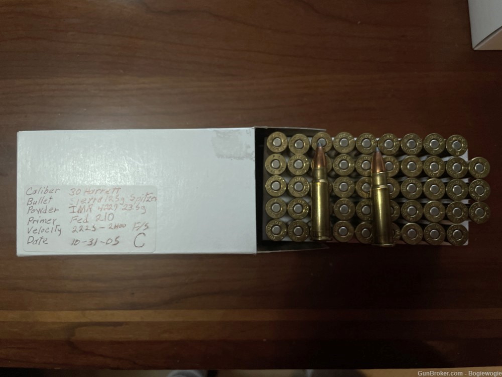 .30 Herrett for T/C Contender pistols - Pistol Ammunition at GunBroker ...