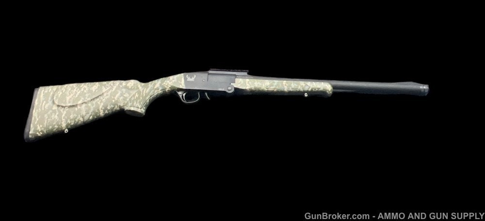 BARATHRUM - SINGLE SHOT FOLDING SHOTGUN - 12 GA - CAMO - PENNY START-img-3