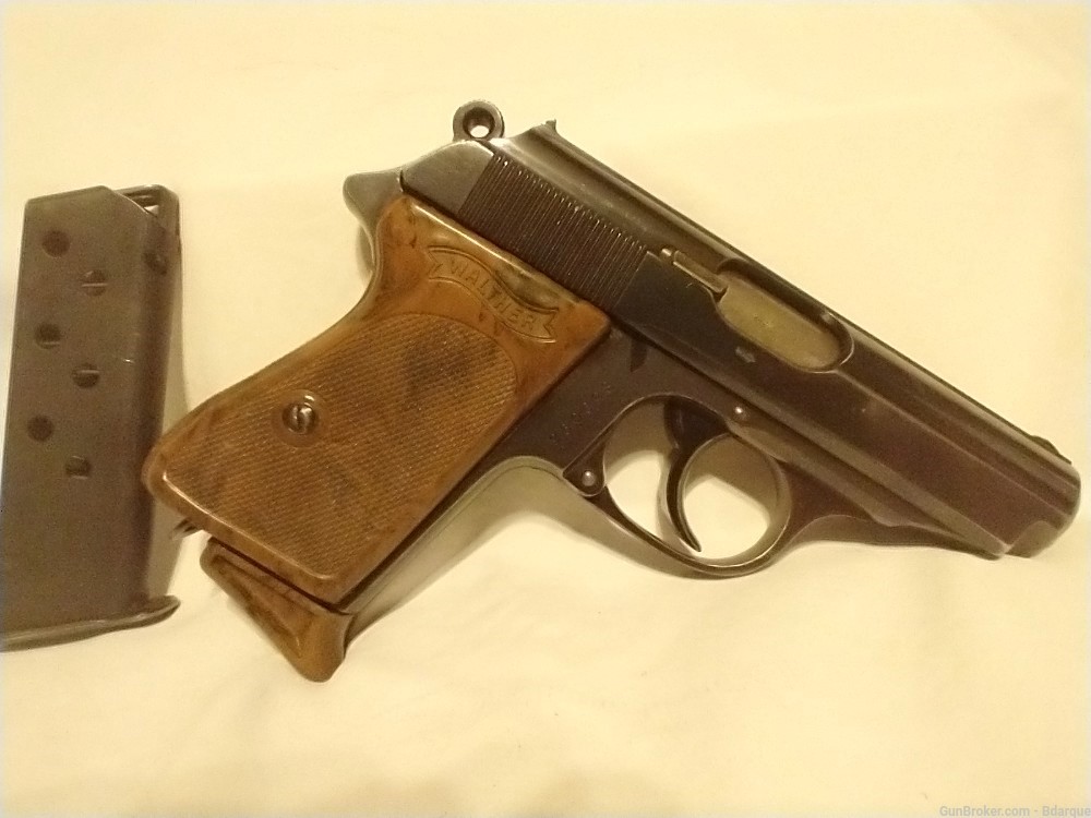  Grandfather's WW2 German Walther PPK 7.65 , from the war no import marks! -img-0