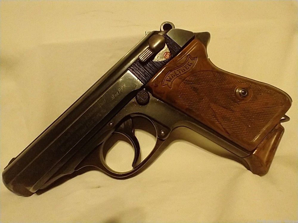  Grandfather's WW2 German Walther PPK 7.65 , from the war no import marks! -img-1