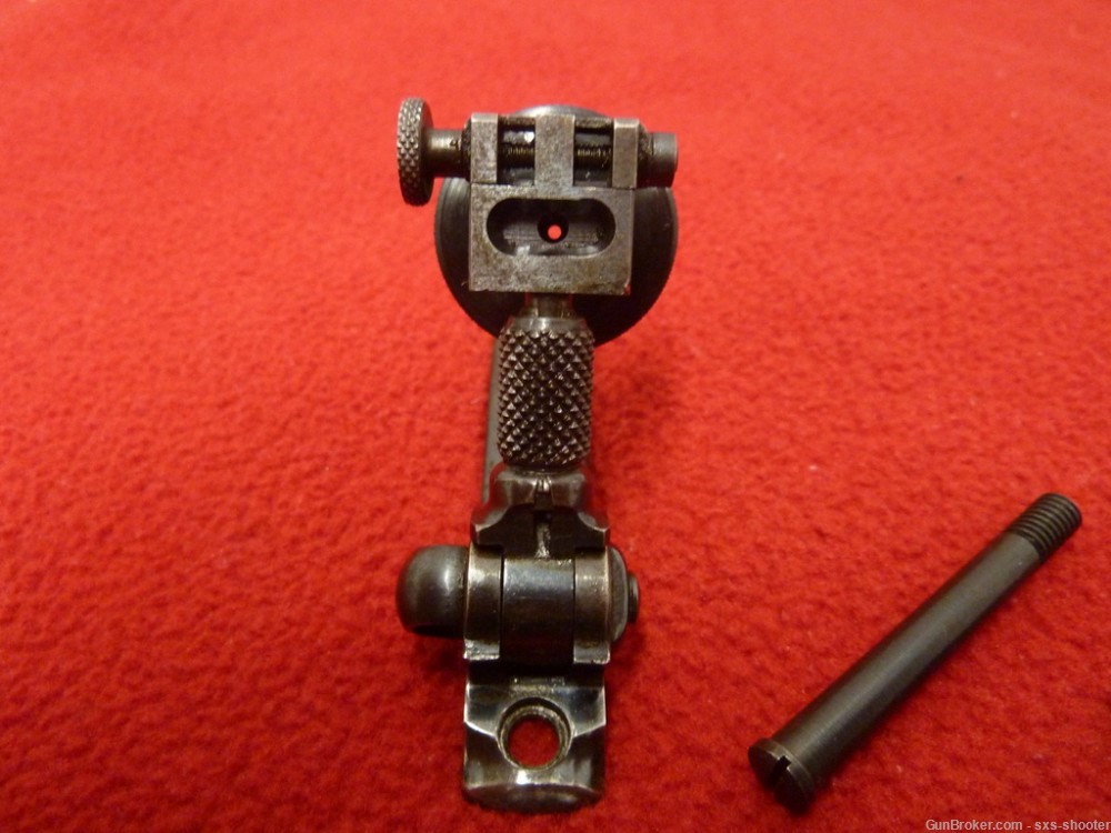 Lyman Winchester 1885 Windage Adjustable Tang Sight Rare-img-4