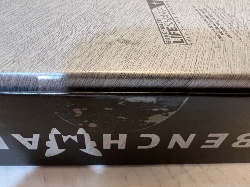 Benchmade 4850 Om OTF AUTO Knife, Black Aluminum Handles #15-img-7
